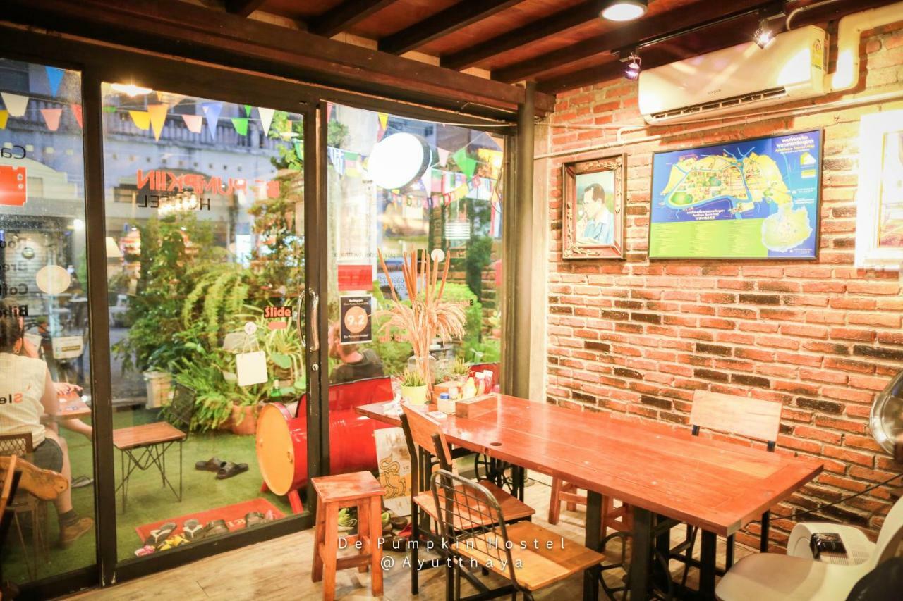 De Pumpkiin Hostel Phra Nakhon Si Ayutthaya Dış mekan fotoğraf