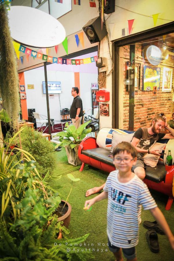 De Pumpkiin Hostel Phra Nakhon Si Ayutthaya Dış mekan fotoğraf