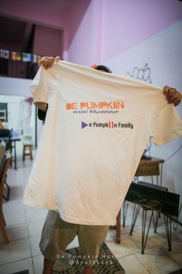 De Pumpkiin Hostel Phra Nakhon Si Ayutthaya Dış mekan fotoğraf