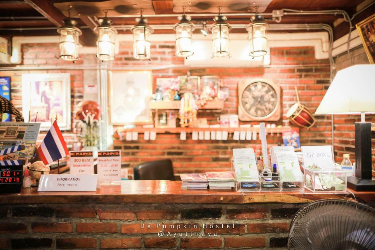 De Pumpkiin Hostel Phra Nakhon Si Ayutthaya Dış mekan fotoğraf