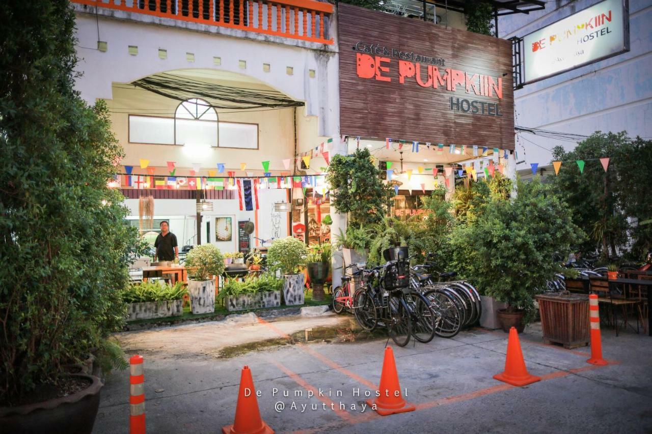 De Pumpkiin Hostel Phra Nakhon Si Ayutthaya Dış mekan fotoğraf