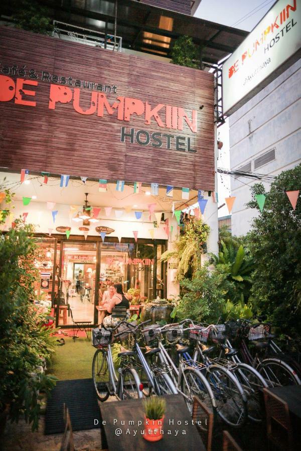 De Pumpkiin Hostel Phra Nakhon Si Ayutthaya Dış mekan fotoğraf