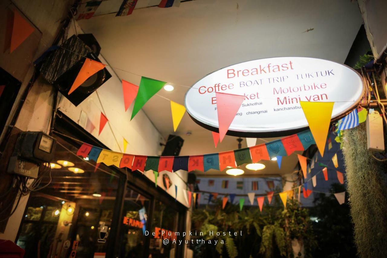 De Pumpkiin Hostel Phra Nakhon Si Ayutthaya Dış mekan fotoğraf